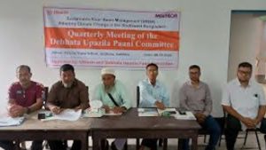 দেবহাটায় পানি কমিটির সভায় জলাবদ্ধতা নিরসনের দাবি